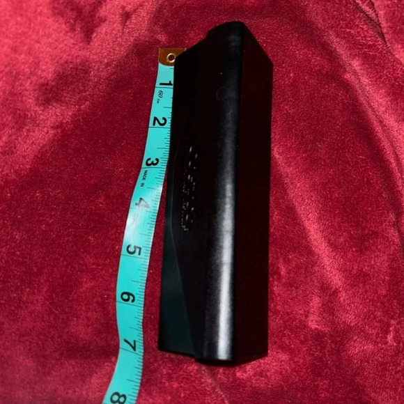 Costco black Vegan leather glasses case - Picture 7 of 10